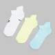 Набор женских носков коротких 4F Socks Cas F194 4FAW23USOCF194-96S 39-42 3 пары Разноцветный (5904698391332) - изображение 7