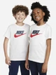 Детская футболка для девочки Nike K Nsw Tee Futura Hbr FZ5178-100 122-128 см Белая (197596458619) - изображение 5