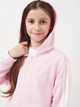 Детский спортивный костюм (толстовка + штаны) Adidas J 3S Ft Ts 220 JN6482 122-128 см Розовый (4067901413250) - изображение 5