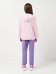 Подростковый спортивный костюм (толстовка + штаны) Adidas J 3S Ft Ts 220 JN6482 158-164 см Розовый (4067901416930) - изображение 2