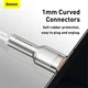 Кабель Baseus Cafule Series Metal Data Cable USB to Type-C 66W 1m Black (CAKF000102) - изображение 6