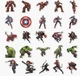 Набор стикеров наклейки Мстители Супергерои 104 штук Avengers Superheroes - изображение 3