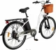 Електровелосипед міський DYU C6 (250 Вт; 12,5 А/год; 36 В), колеса 26", з ручкою газу, білий - зображення 2