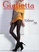Колготки 70 den. мікрофібра Чорні, Velour Giulietta 3(р) - изображение 1