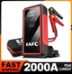 Пускозарядний пристрій Бустер для авто EAFC JC02 2000A, 20000mAh з чохлом - зображення 1