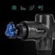 Массажер перкуссионный ручной MalTec PRO-GUN3800 150 Вт 6 насадок + дополнительная охлаждающая насадка - изображение 4