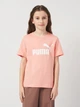 Подростковая футболка для девочки Puma Ess No. 1 Logo 68489218 146-152 см Pink Fruit (4067983815805) - изображение 1
