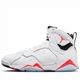 Кроссовки Air Jordan 7 Retro White Infrared White CU9307-160 40 - изображение 2
