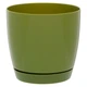 Горшок для цветов Form-Plastic Тоскана Круглая-11 0,8 л зеленый чай (0740-085) - изображение 1