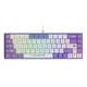 Игровая механическая клавиатура AJAZZ AK680 с RGB подсветкой Красные свичи Hot Swap 68 клавиш - изображение 2