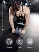 Ролик-колесо тренажер для преса Perfect AB Carver Pro Фіолетовий - зображення 5