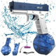 Водяний пістолет електричний акумуляторний Water Gun Glock Синій - зображення 1