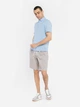 Поло длинное мужское Arber Jersey Polo-Shirt M14.11.23.521 M Голубое (ARB2800000505875) - изображение 3