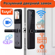 Розумний дверний замок з камерою Wi-Fi з відбитком пальця і ключ-картою Чорний (JDT-0847122) - зображення 2