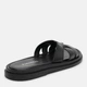 Женские шлепанцы кожаные PARADIZE SHOES SL-1202 41 26.7 см Черные (ROZ6501062259) - изображение 5