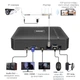 Мережевий 4K відеореєстратор Smar NX1009K NVR H.265 9 каналів, XMEye, чорний - зображення 2