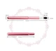Кисточка для теней, выдвижная, с колпачком, розовая Shishida Seishindo Eyeshadow Brush Slide Pink - изображение 3