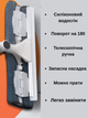 Швабра окномойка для мытья окон зеркал стекол + водосгон телескопическая поворотная 180 + запасная насадка - изображение 3