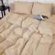 Пододеяльник MirSon Бязь 17-0602 Stripe Creamy 143х210 см (2200008050009) - изображение 3
