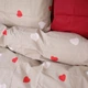 Простынь MirSon Ranforce Elite 17-4750 Multicolored hearts 150х220 см (2200008933678) - изображение 5