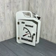 Деревянный декоративный мини-бар Канистра "Для экстренной дозаправки" #1, 33*24*11 см, с рюмками, белая - изображение 4