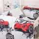 Комплект постельного белья MirSon Полуторный Евро 160x220 см Kids Time 20-0041 Champion Бязь (2200009640469) - изображение 3