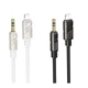 Аудиокабель BOROFONE BL22 iP to 3.5mm male, nylon braid, 1m, Black 6941991117749 - изображение 3