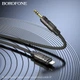 Аудиокабель BOROFONE BL22 iP to 3.5mm male, nylon braid, 1m, Black 6941991117749 - изображение 6