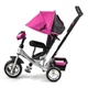 Велосипед Трехколесный Детский Best Trike С музыкальной bluetooth Панелью и фарами пульт/родительская ручка Розовый - изображение 2