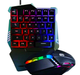 Клавіатура та миша геймерський комплект 2 в 1 USB з RGB-підсвіткою 198I G506 - зображення 2