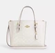 Жіноча сумка Coach C4250 Signature Mollie 25 Chalk/glacierwhite - зображення 1