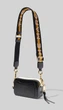 Сумка шкіряна Marc Jacobs The Snapshot New Black Multi M0014146003 чорна - зображення 2