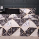 Пододеяльник в кроватку детский MirSon 110x140 см 17-0693 Marbe Black Blocks Ranforce Elite (2200010454031) - изображение 2