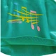 Шапочка для плавания с длинными волосами силиконовая зеленая SNS KW музыкальный дизайн 55-62 см для девушек - изображение 2