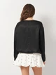 Блузка женская Zara 2636/966 XS Черная (02636966800019) - изображение 2