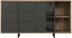 Комод Frisco левый JOKKAZ 1596x857x420 Дуб Флагстафф/Чорний 1д3ш (23254-JKZK221L) - изображение 5