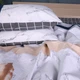 Комплект постільної білизни MirSon Бязь Ranforce Elite 17-0084 Adrienn 160х220 см (2200004696744) - зображення 5
