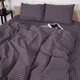 Комплект постельного белья MirSon King Size 220 x 240 17-0603 Stripe Violet Бязь (2200008051334) - изображение 3