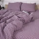 Комплект постільної білизни MirSon King Size 220х240 см 17-0626 Geometry Purple Бязь (2200008205539) - зображення 4