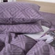Комплект постільної білизни MirSon King Size 220х240 см 17-0626 Geometry Purple Бязь (2200008205539) - зображення 5
