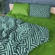 Комплект постельного белья MirSon Полуторный Евро 160х220 см 17-0632&nbsp;Diamond&nbsp;Emerald Бязь (2200008466084) - изображение 1