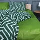 Комплект постельного белья MirSon Полуторный Евро 160х220 см 17-0632&nbsp;Diamond&nbsp;Emerald Бязь (2200008466084) - изображение 2