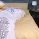 Комплект постельного белья MirSon полуторный евро 160x220 см 17-0746 Feather Dots Ranforce Elite (2200010846706) - изображение 2