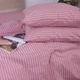 Простынь на резинке MirSon Ranforce Elite 17-0607 Stripe Pink 200x220x25 см (2200008054823) - изображение 4