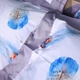 Комплект постельного белья MirSon Satin print Elit Azure Jay 220х240 (2200005394250) - изображение 7