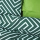 Комплект постельного белья MirSon King Size 220х240 см Ranforce&nbsp;Elite 17-0632&nbsp;Diamond&nbsp;Emerald Ранфорс (2200008466350) - изображение 3