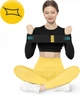 Резинка для фитнеса и спорта из ткани 4FIZJO Hip Band 25-30 кг Black/Grey (P-5907739310286) - изображение 3