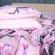 Комплект постельного белья MirSon King Size 220x240 см 17-0744 Pink Tulips бязь (2200010845365) - изображение 4