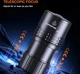 Ліхтар SUPERFIRE ручний акумуляторний M19 1750 Lumen IP44 (M19-SF) - зображення 2