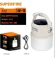 Ліхтар SUPERFIRE кемпінговий багатофункціональний SOLAR T22 300 Lumen IP44 (T22-SF) - зображення 8